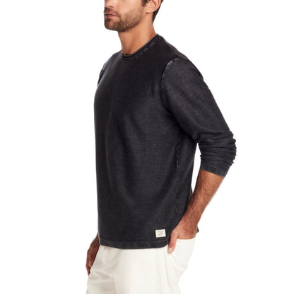 Weatherproof Vintage Men's Crewneck Stonewash Sweater