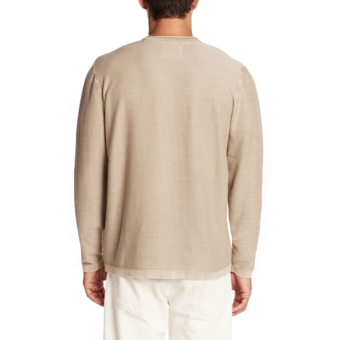 Weatherproof Vintage Men's Crewneck Stonewash Sweater