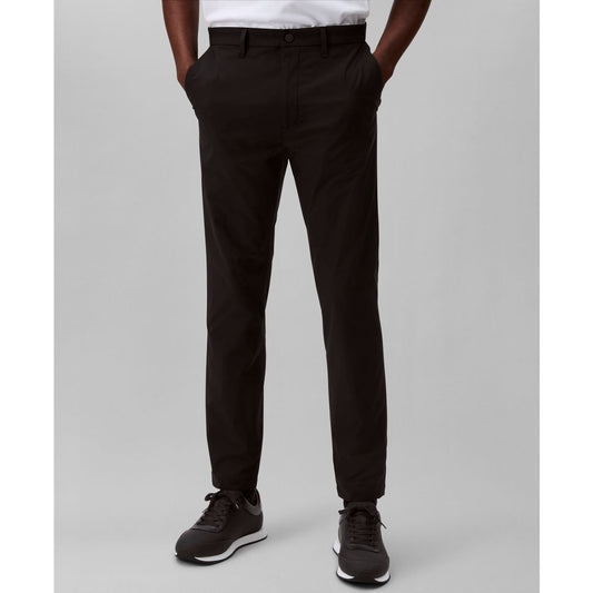 Calvin Klein Men's Slim-Fit Stretch Wrinkle-Resistant Tech Pants