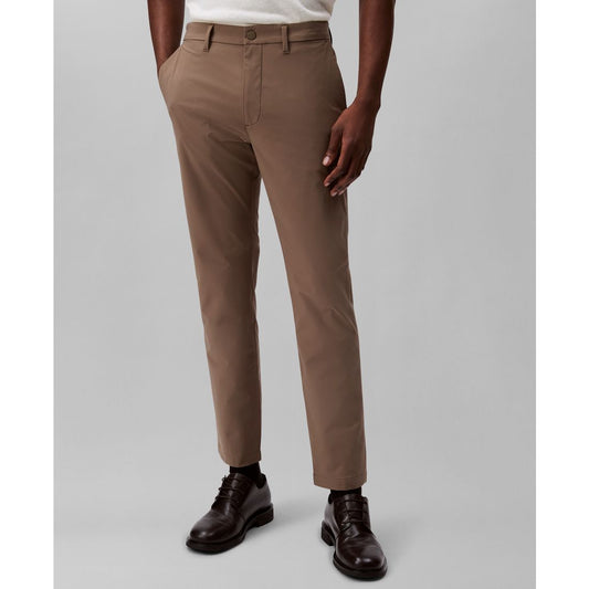 Calvin Klein Men's Slim-Fit Stretch Wrinkle-Resistant Tech Pants