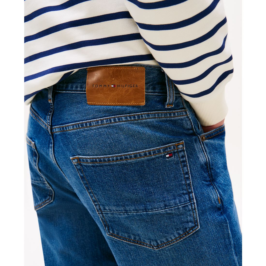 Tommy Hilfiger Men's Slim-Straight Denton Jeans