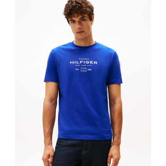 Tommy Hilfiger Hilfiger Men's Logo Cotton T-Shirt