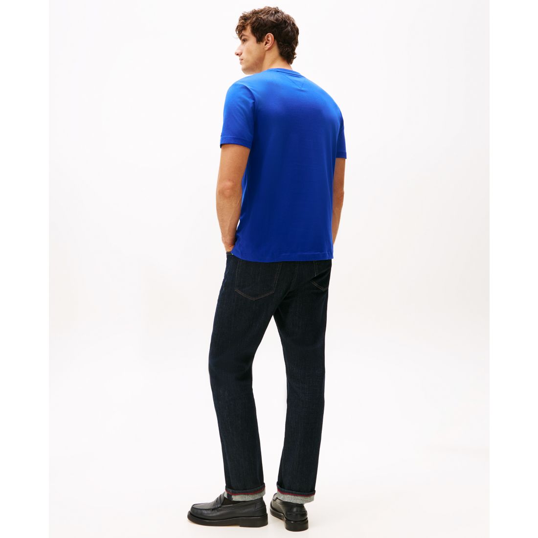Tommy Hilfiger Hilfiger Men's Logo Cotton T-Shirt