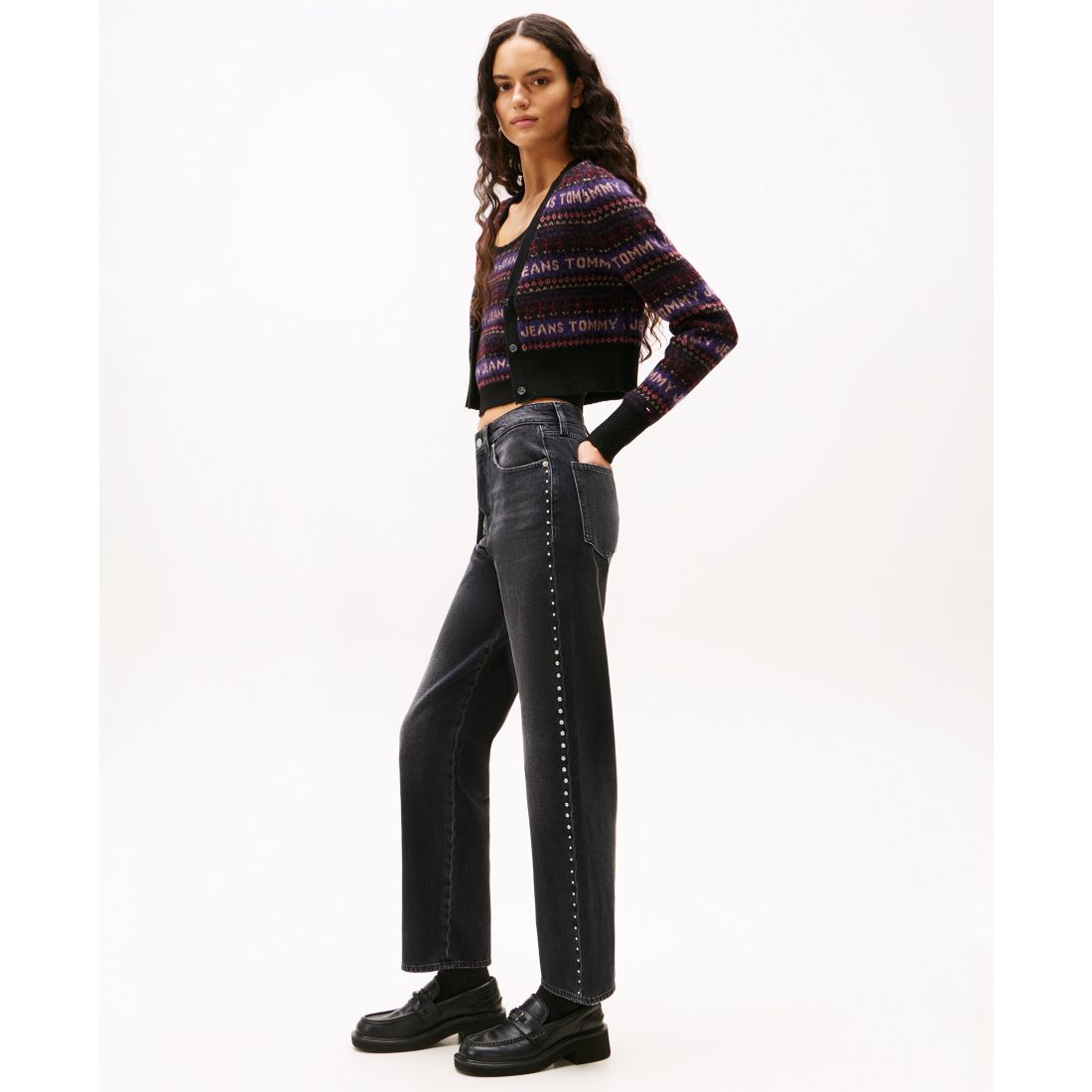 Tommy Jeans Women's Layla High-Rise Slim Straight Jeans