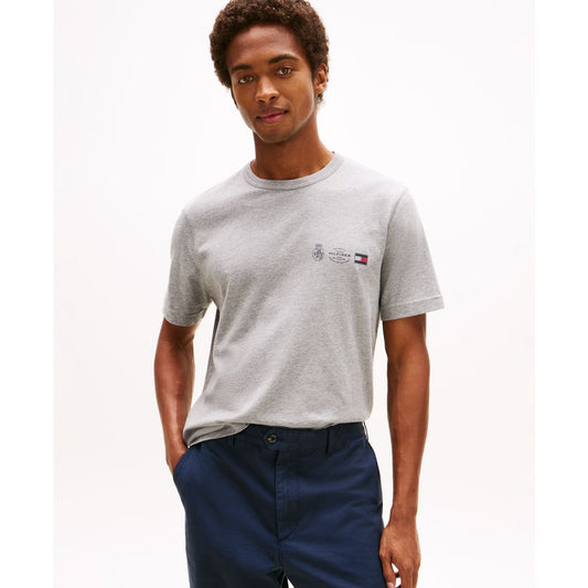 Tommy Hilfiger Men's Small Crest Outline T-shirt
