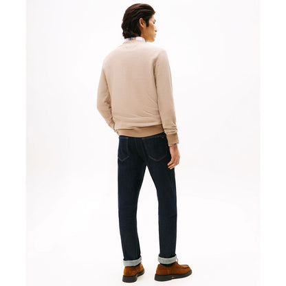 Tommy Hilfiger Men's Crewneck Two-Tone Cotton Cashmere Sweater