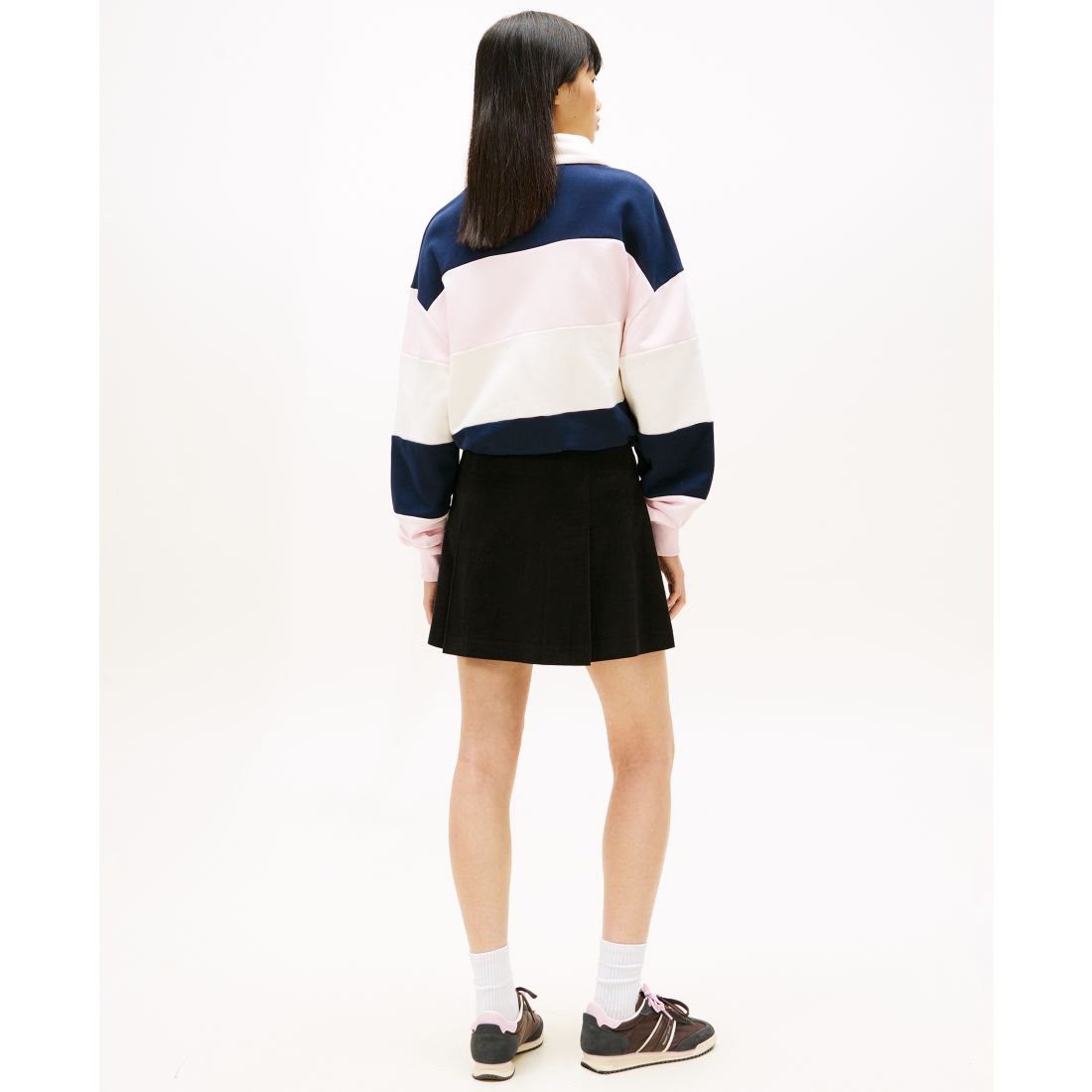 Tommy Jeans Women's Corduroy Pleated Mini Skirt