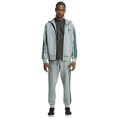 adidas Men's Essentials Regular-Fit 3-Stripes Fleece Joggers