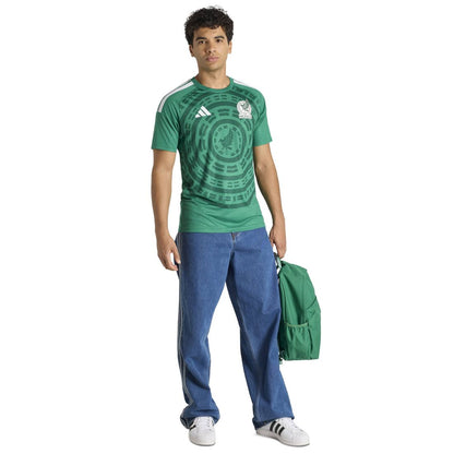 adidas Men's Mexico 26 Home Fan Jersey Crewneck T-Shirt