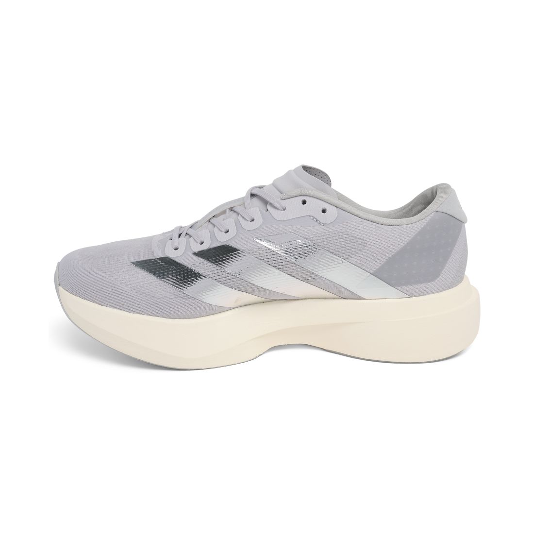 Adidas Men's Adizero Evo Sl Running Sneakers from Finish Line - Gray, Silver