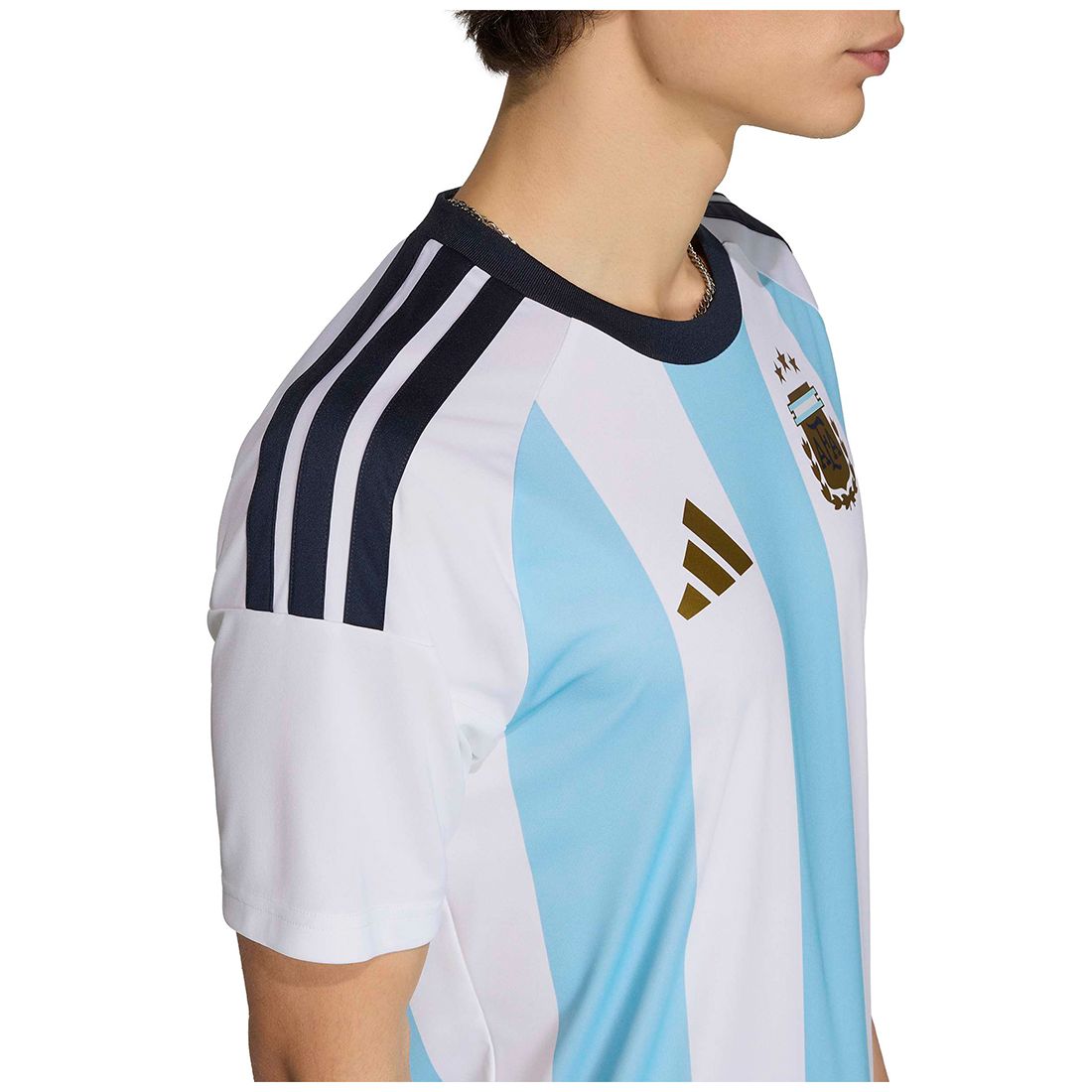 adidas Men's Argentina 26 Home Fan Jersey Crewneck T-Shirt