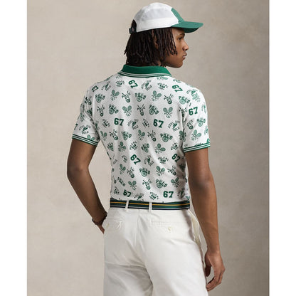 Polo Ralph Lauren Men's Classic-Fit Print Mesh Polo Shirt