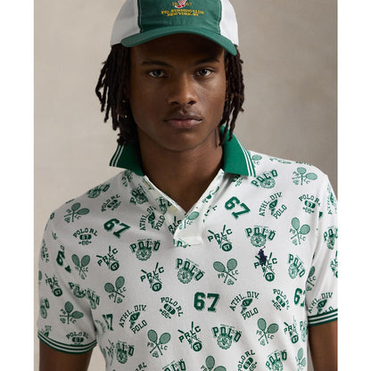 Polo Ralph Lauren Men's Classic-Fit Print Mesh Polo Shirt