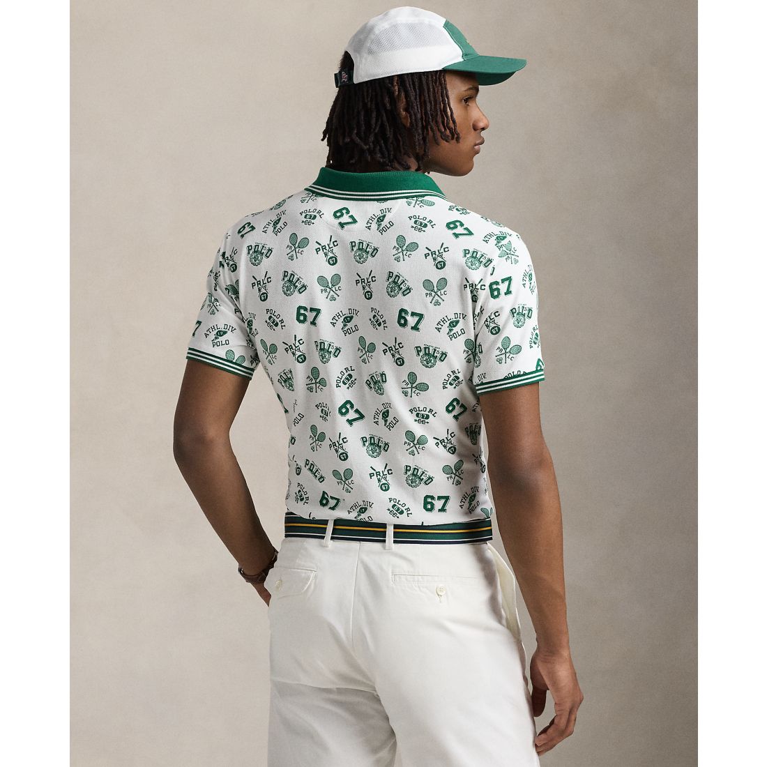 Polo Ralph Lauren Men's Classic-Fit Print Mesh Polo Shirt