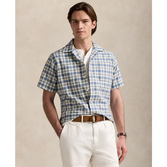 Polo Ralph Lauren Men's Classic-Fit Plaid Oxford Camp Workshirt
