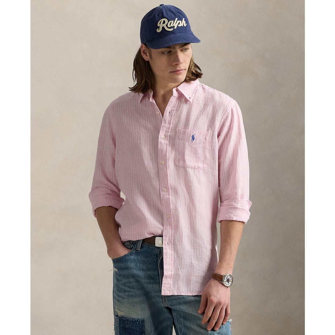Polo Ralph Lauren Men's Classic Fit Linen Shirt