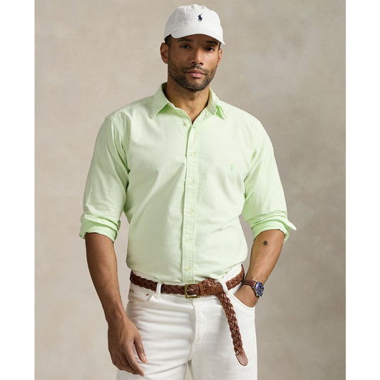 Polo Ralph Lauren Men's Big & Tall Mineral-Dyed Oxford Shirt