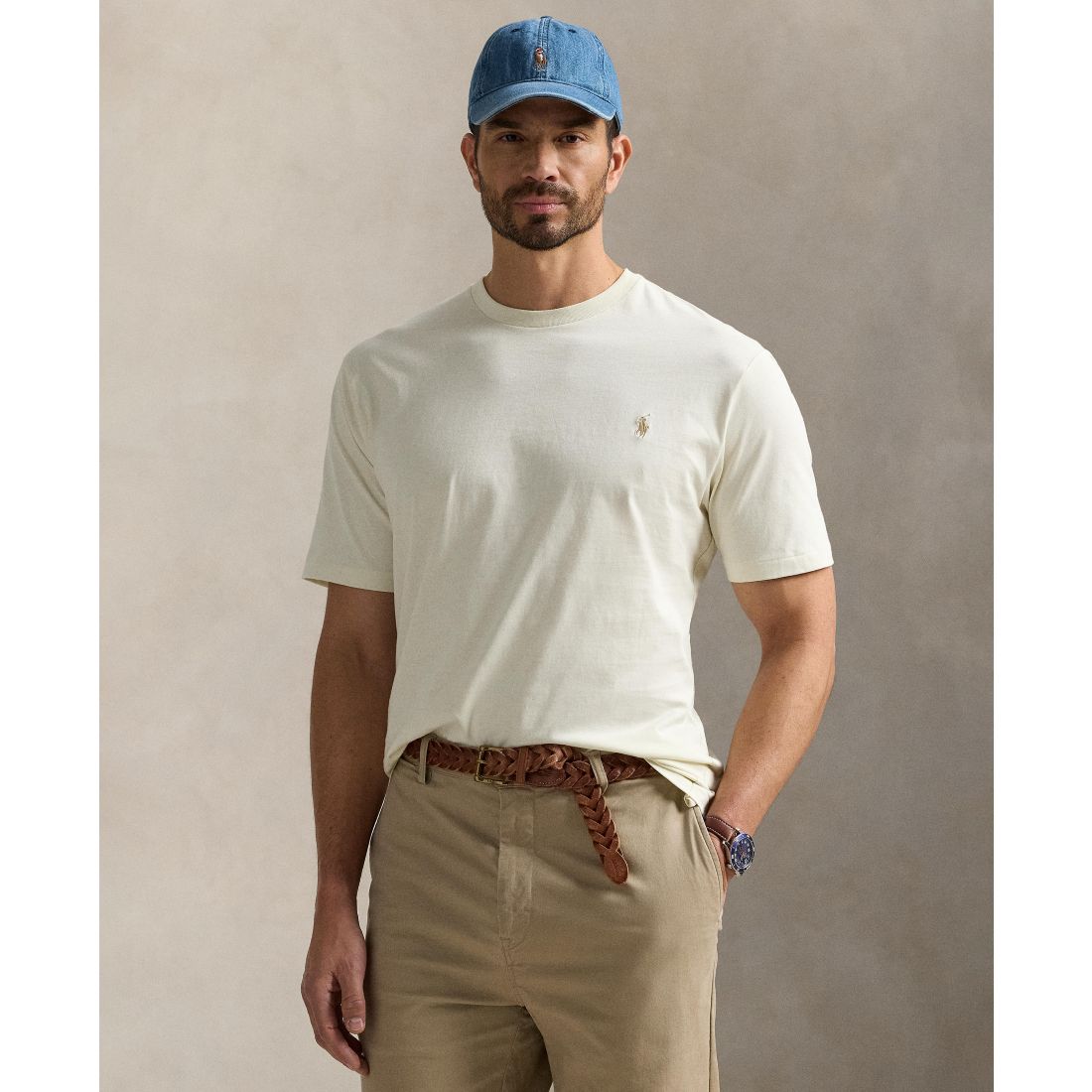 Polo Ralph Lauren Men's Big & Tall Jersey Crewneck T-Shirt