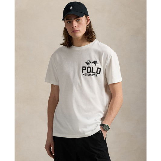 Polo Ralph Lauren Men's Classic-Fit Slub Jersey Graphic T-Shirt