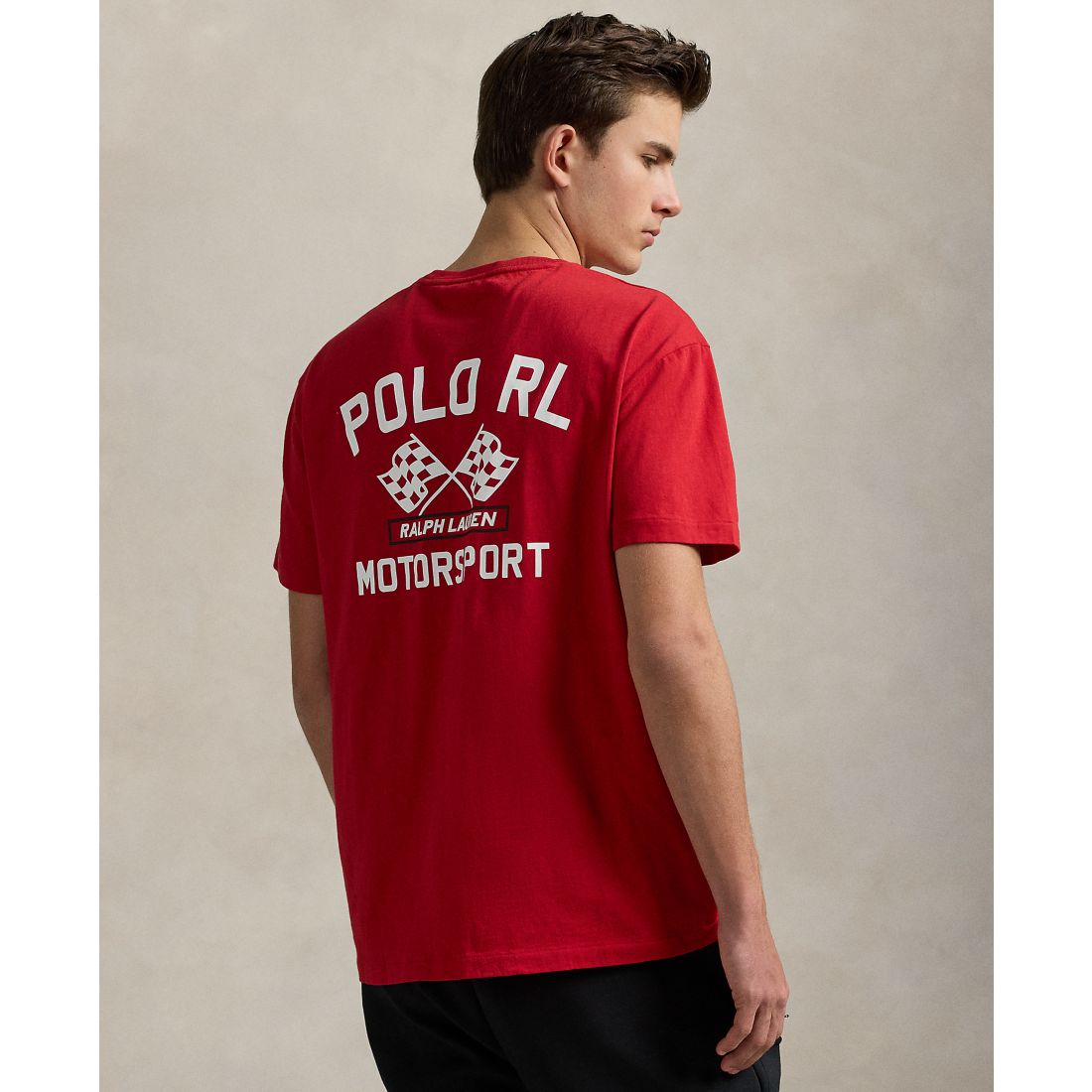 Polo Ralph Lauren Men's Classic-Fit Slub Jersey Graphic T-Shirt