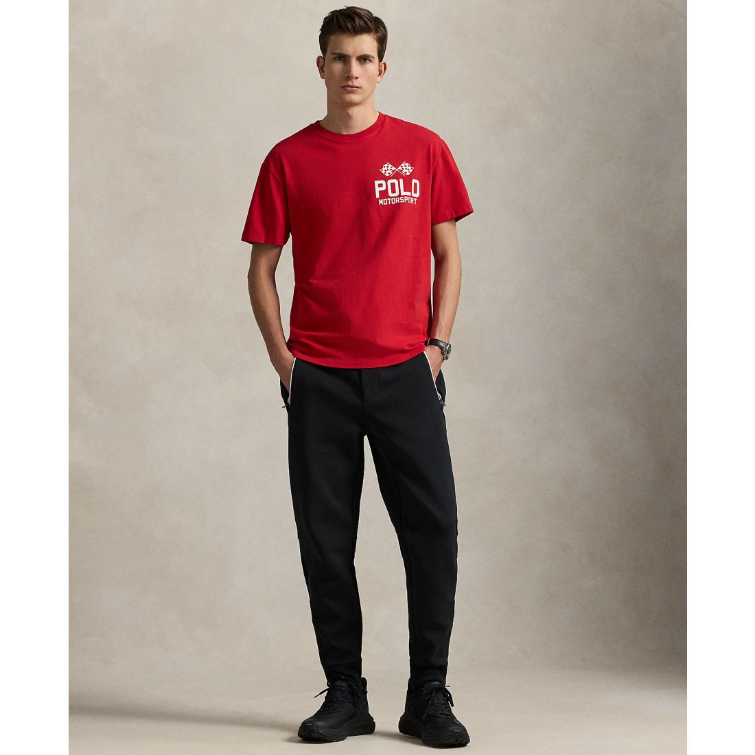 Polo Ralph Lauren Men's Classic-Fit Slub Jersey Graphic T-Shirt