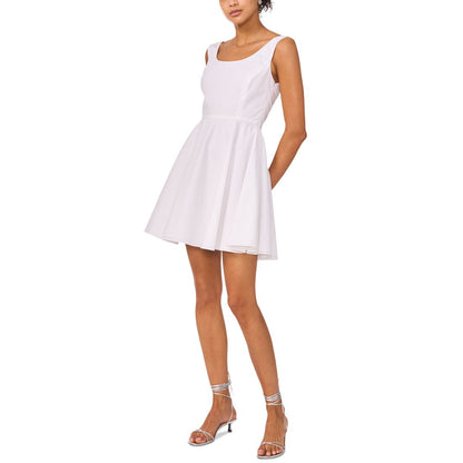 1.state Women's Cotton Cutwork Mini Dress