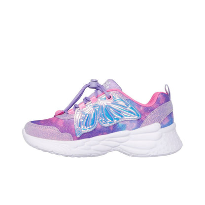 Skechers Little Girls Dream Racer - Wing Brites Light-Up Casual Sneakers from Finish Line