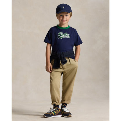 Polo Ralph Lauren Toddler and Little Boys Logo Color Blocked T-Shirt