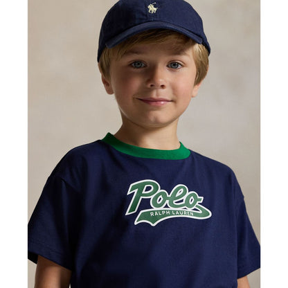 Polo Ralph Lauren Toddler and Little Boys Logo Color Blocked T-Shirt