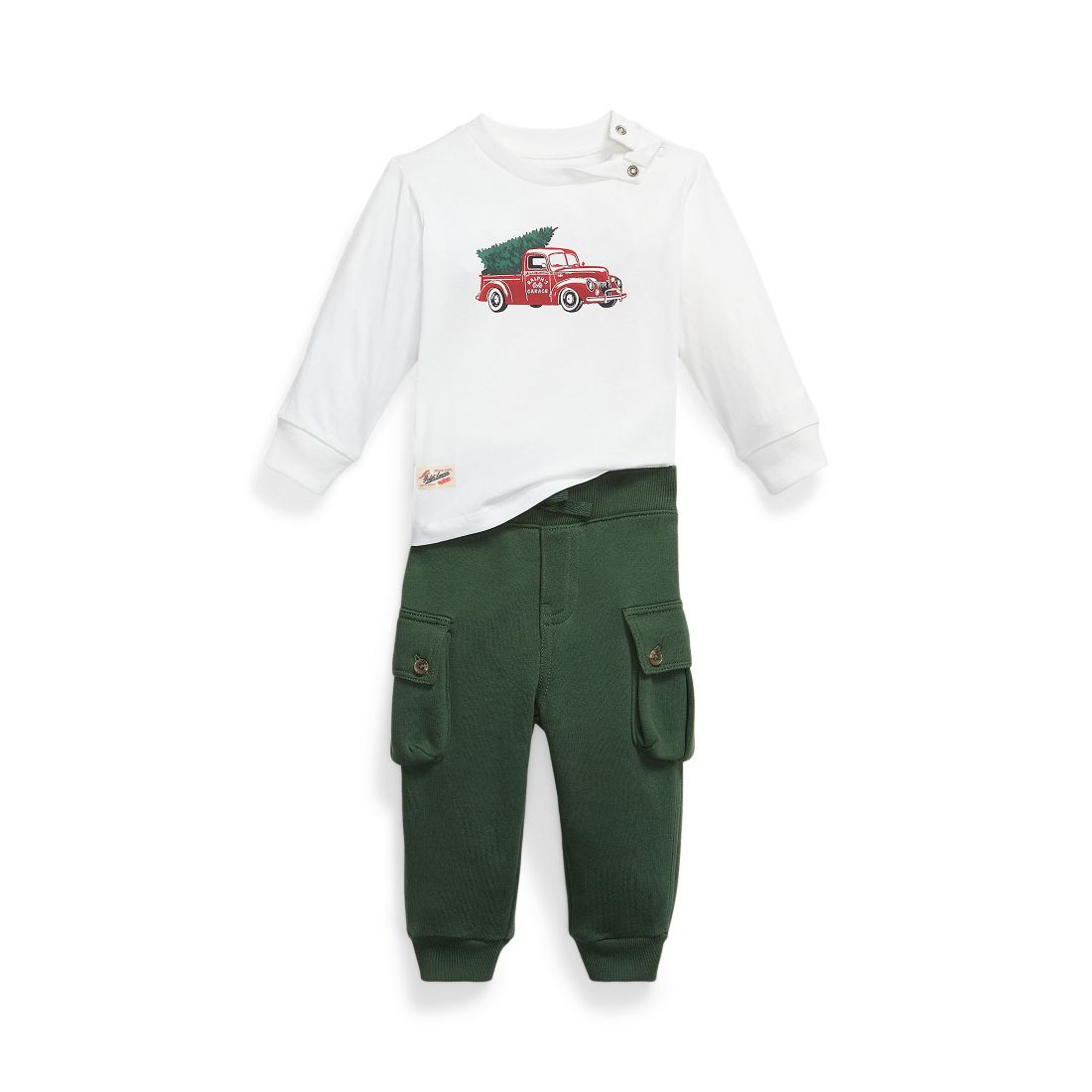 Polo Ralph Lauren Baby Boy 2-Piece T-Shirt and Pants Set