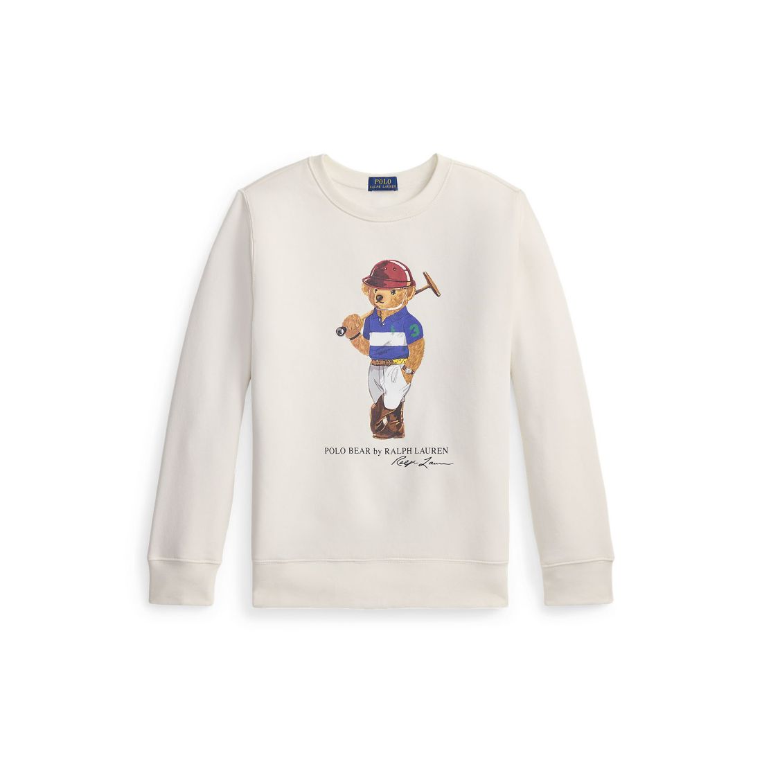 Polo Ralph Lauren Boys 8-20 Polo Bear Fleece Sweatshirt