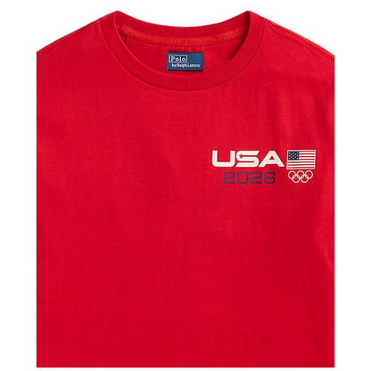 Polo Ralph Lauren Boys' 8-20 Team Usa Graphic Print Crewneck T-Shirt