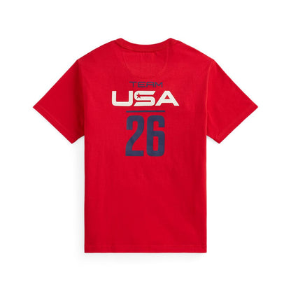 Polo Ralph Lauren Boys' 8-20 Team Usa Graphic Print Crewneck T-Shirt