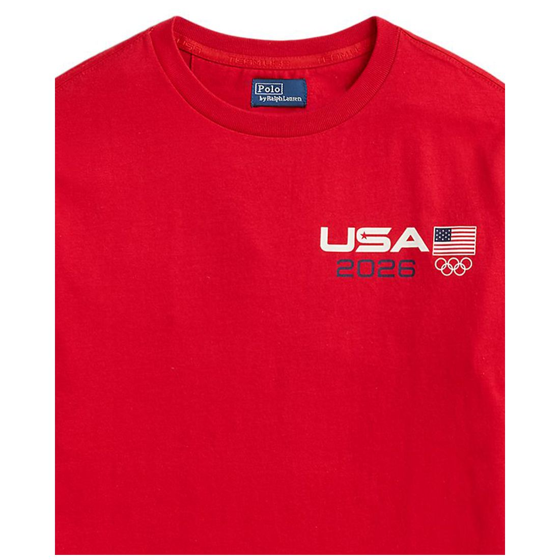 Polo Ralph Lauren Boys' 8-20 Team Usa Graphic Print Crewneck T-Shirt