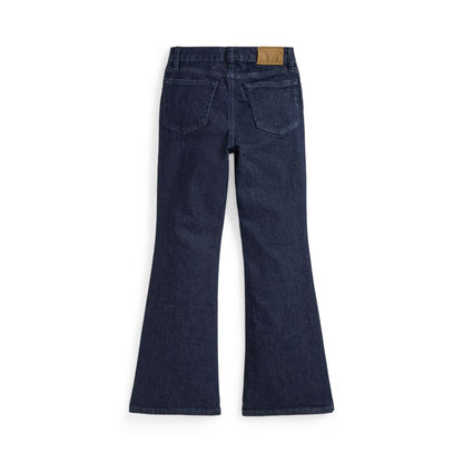 Polo Ralph Lauren Girls' 7-16 Flared Stretch Denim Jeans