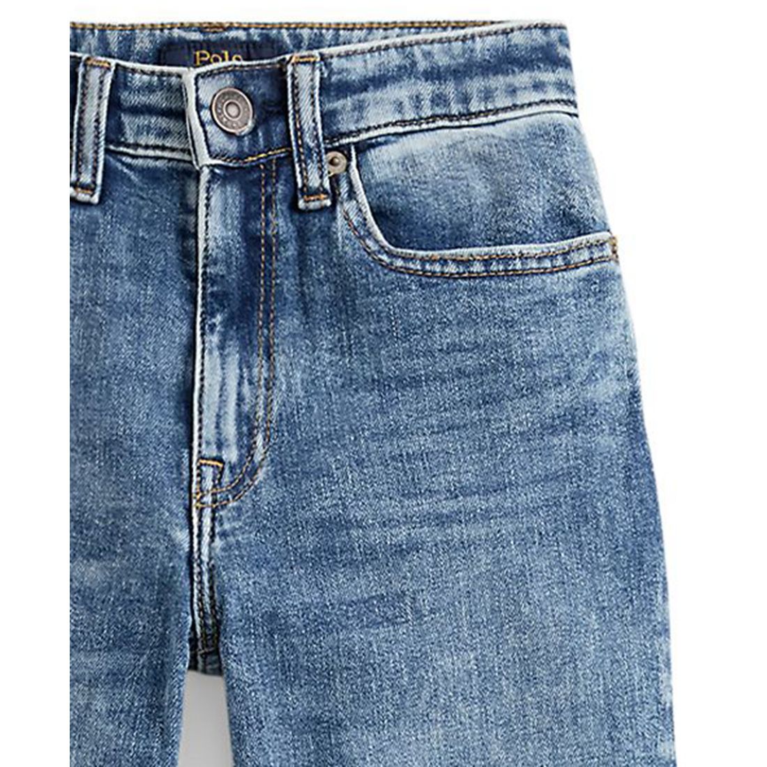 Polo Ralph Lauren Girls' 7-16 Flared Stretch Denim Jeans