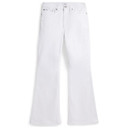Polo Ralph Lauren Girls' 7-16 Flared Stretch Denim Jeans