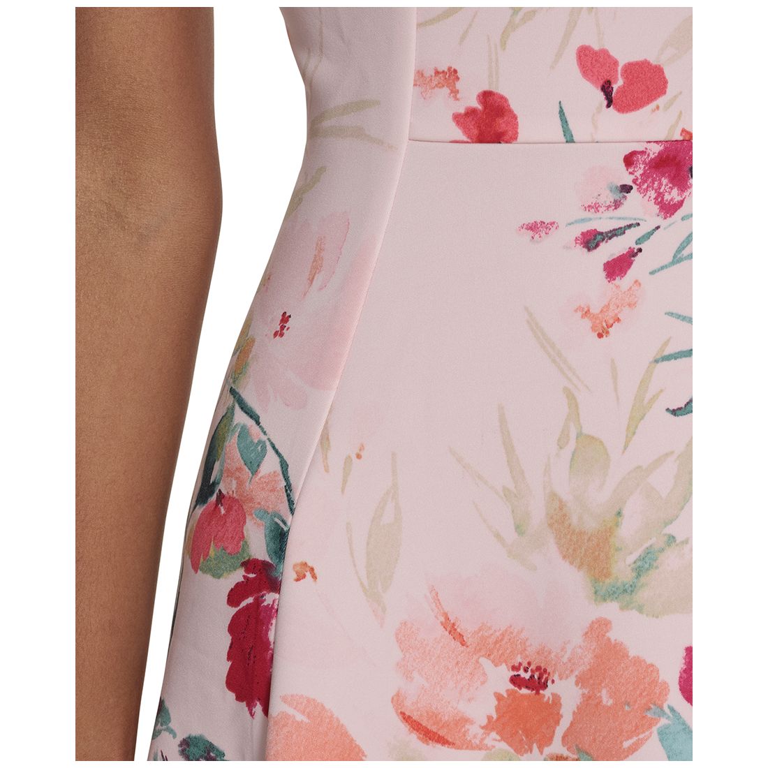 Calvin Klein Women's Short-Sleeve Printed Midi Dress