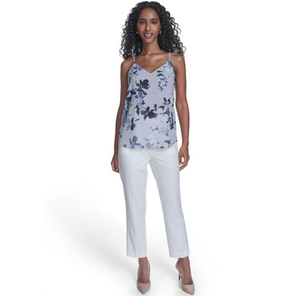 Calvin Klein Women's Printed Metallic Dot Camisole Top