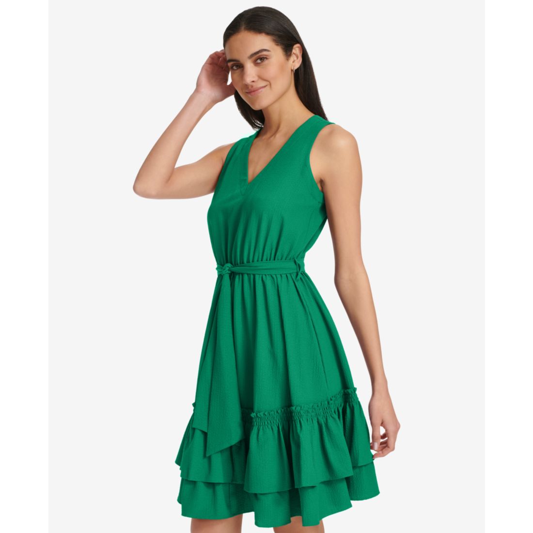 Calvin Klein Women's V-Neck Short Dress