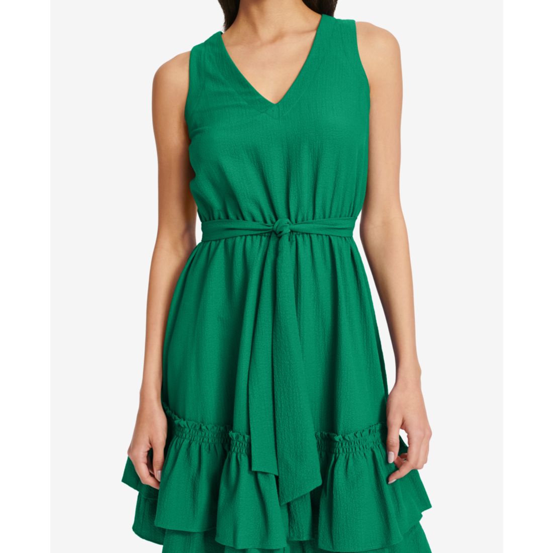 Calvin Klein Women's V-Neck Short Dress