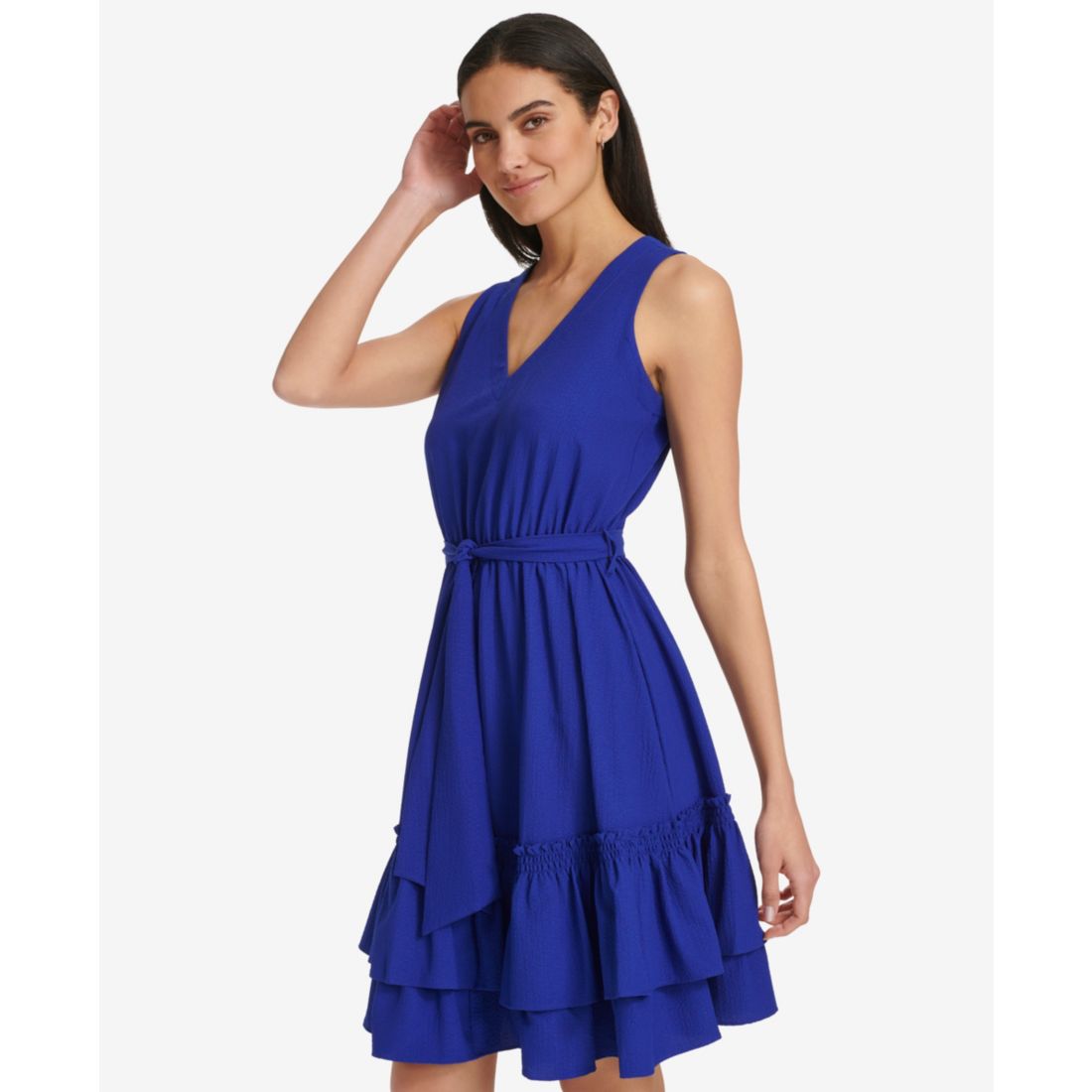 Calvin Klein Women's V-Neck Short Dress