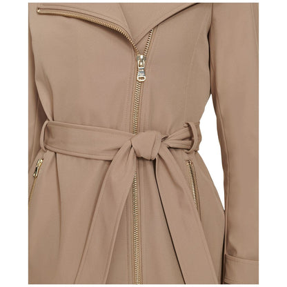 Calvin Klein Women's Long Sleeve Belted Wrap Coat