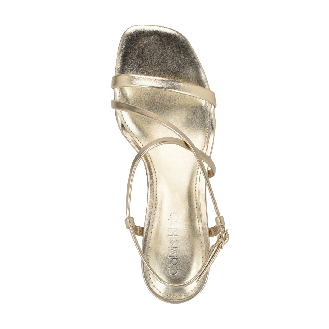 Calvin Klein Women's Ishaya Strappy Low Stiletto Sandals