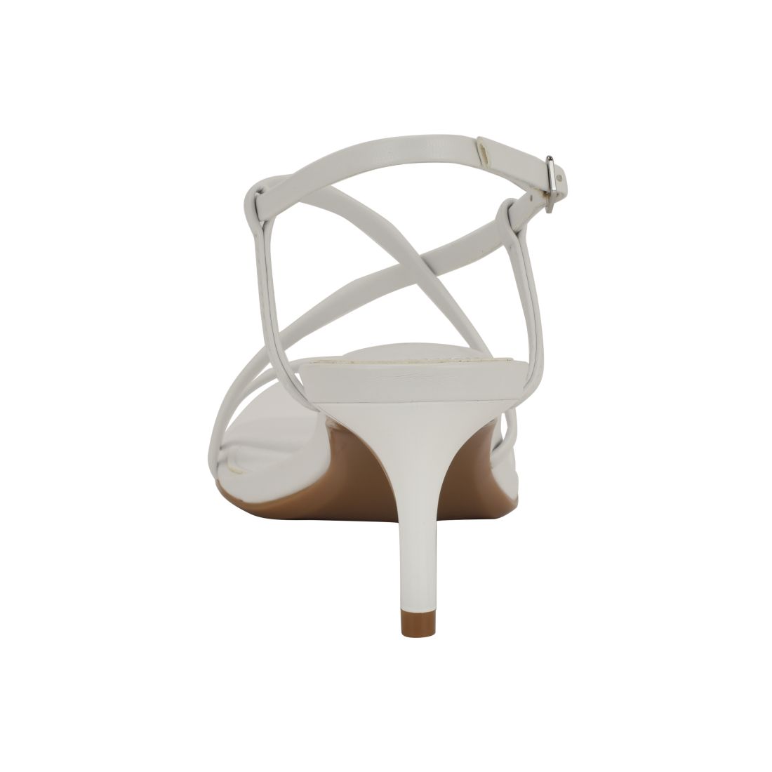 Calvin Klein Women's Ishaya Strappy Low Stiletto Sandals