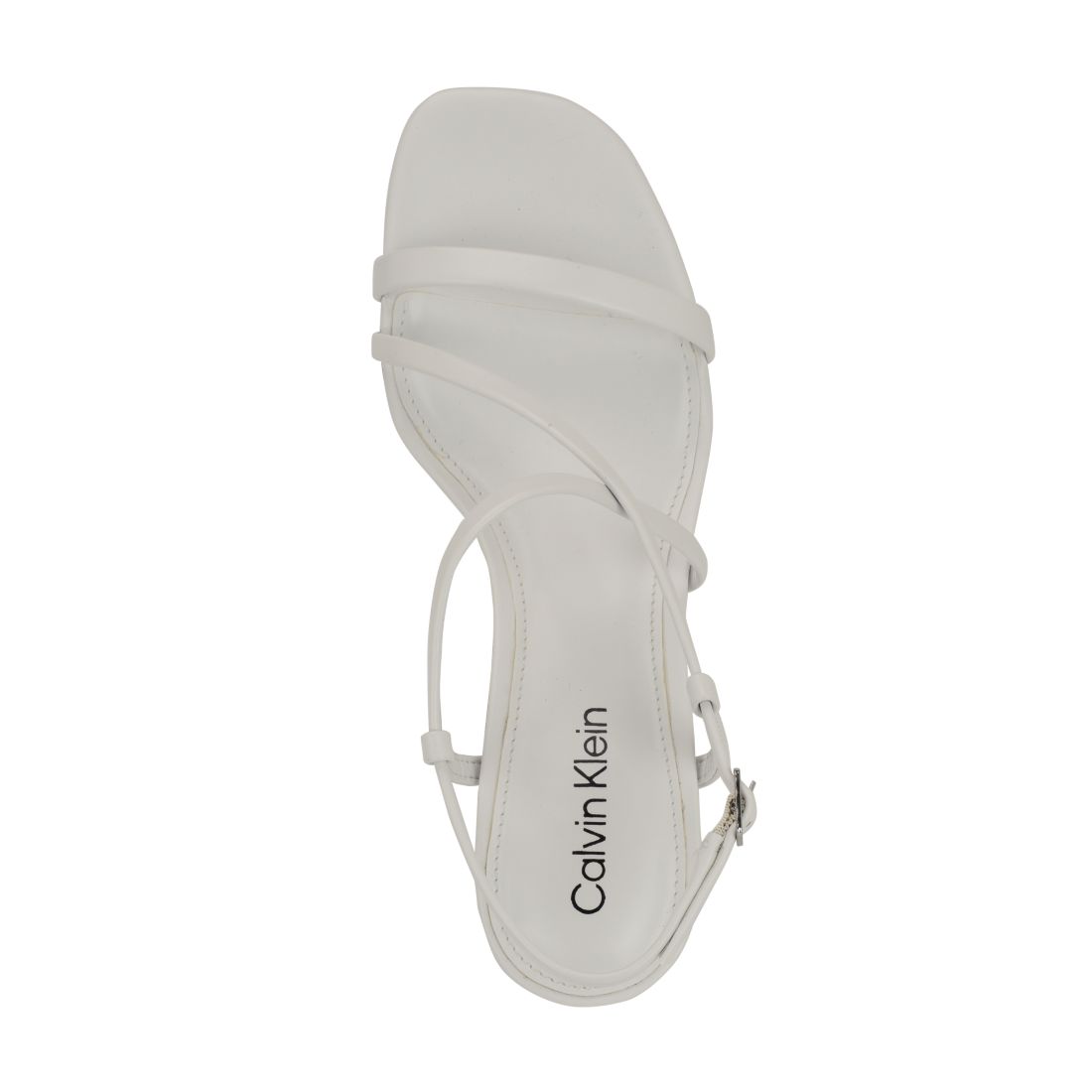 Calvin Klein Women's Ishaya Strappy Low Stiletto Sandals