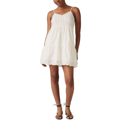 Levi's Women's Cora Cotton Eyelet Mini Dress