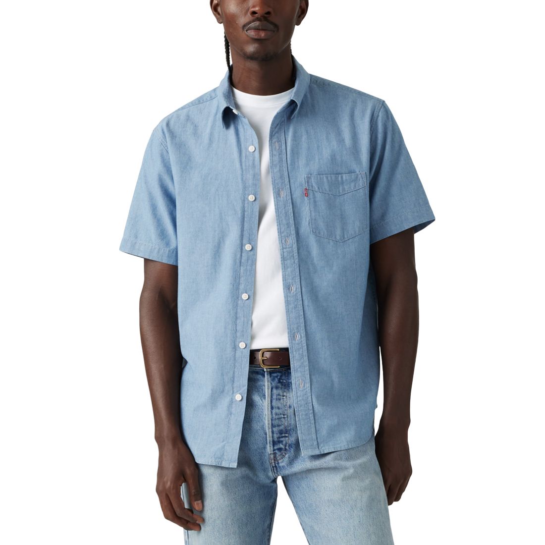Levi's Men's Classic 1 Pocket Short Sleeve Regular Fit Shirt