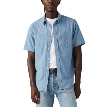 Levi's Men's Classic 1 Pocket Short Sleeve Regular Fit Shirt