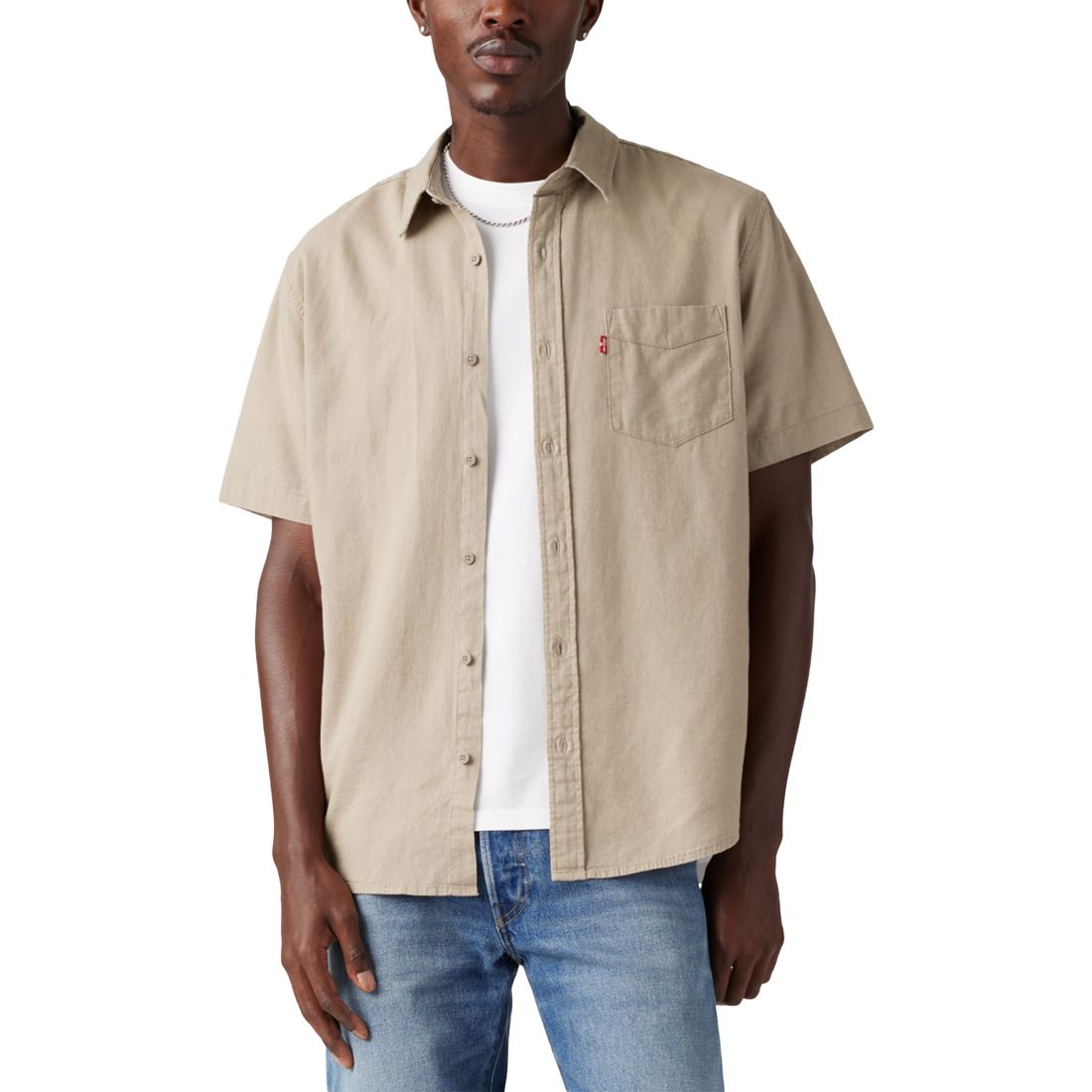 Levi's Men's Classic 1 Pocket Short Sleeve Regular Fit Shirt